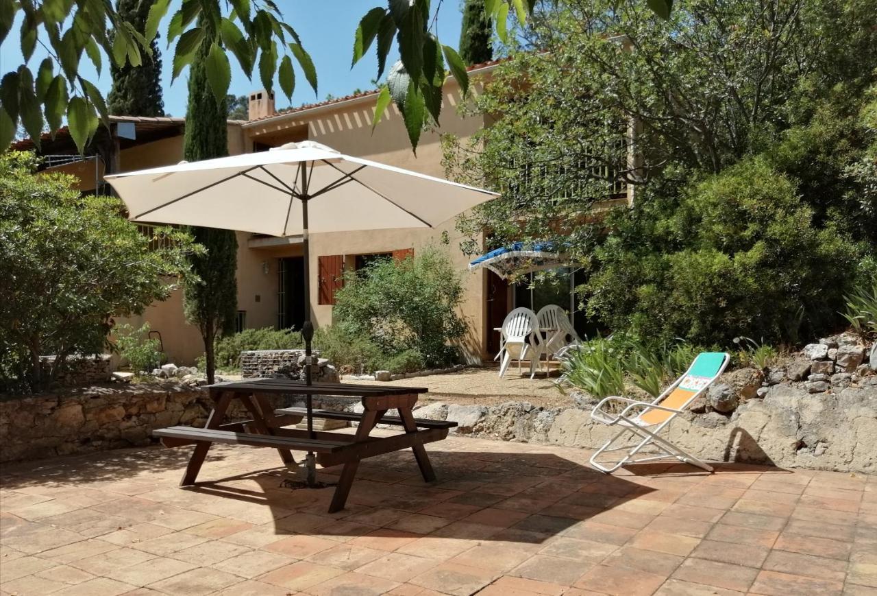 T2 36 M2, Rdc De Villa, Clim, Gd Jardin Clos, Animx Ok, Quartier Mt Faron Tres Calme, Wifi, Parking Toulon Kültér fotó